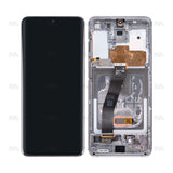 Chassis + Ecran Original Reconditionné + Vitre pour Samsung Galaxy S20 G980F / S20 5G G981B - Cosmic Grey