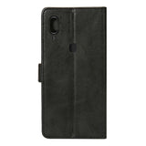 Rixus Bookcase pour Samsung Galaxy A40 Noir