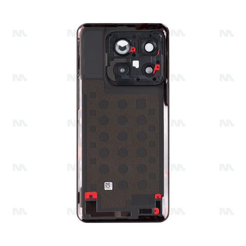 Vitre arrière pour OnePlus 10T avec objectif – noir Moonstone – OEM