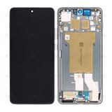 Chassis + Ecran Original Service Pack pour Motorola Edge 70 - Gris