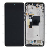 Chassis + Ecran LCD complet pour Motorola Edge 40 Neo (XT2307) (5D68C23158) - Black Beauty