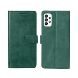 Rixus Bookcase pour Samsung Galaxy A33 5G Vert foncé