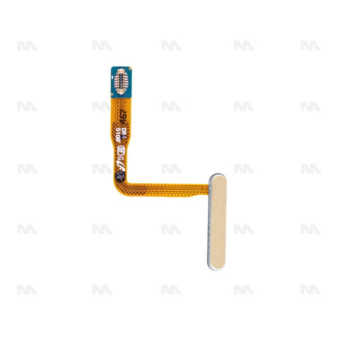 Capteur d'empreintes digitales Samsung Galaxy Z Flip6 F741B Nappe On/Off avec bouton d'alimentation jaune OEM