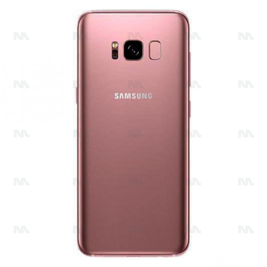 Vitre arrière pour Samsung Galaxy S8 Plus G955F avec objectif rose OEM