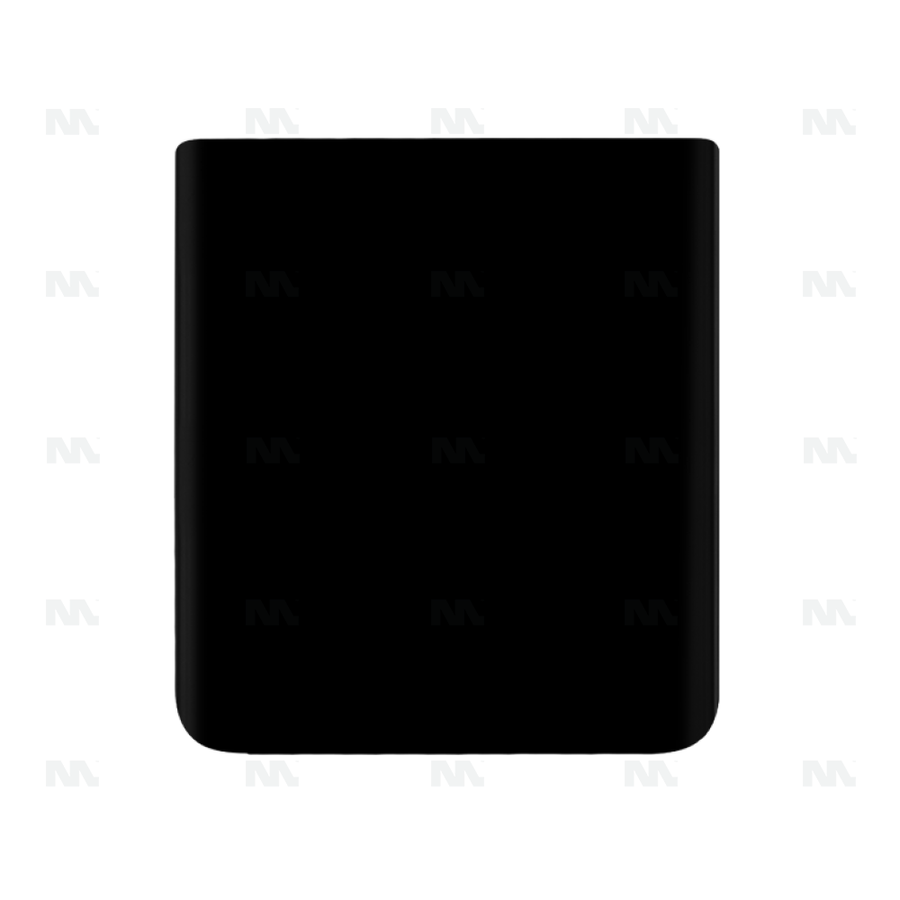 Vitre arrière inférieure pour Samsung Galaxy Z Flip3 F711B - Phantom Black - OEM
