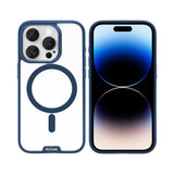 Coque Rixus Crystal Amber pour Apple iPhone 14 Pro - Bleu