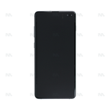 Chassis + Ecran Officiel Service Pack + Vitre pour Samsung Galaxy S10 Plus G975F - Prism Silver