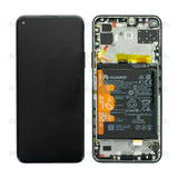 Ecran Original OEM + Batterie pour Huawei P40 Lite 5G Service Part Incl. (02353SUN) (CDY-NX9A) - Noir