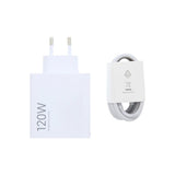 Adaptateur secteur Xiaomi Câble USB-A vers USB-C 100 cm 120 W Blanc MDY-13-EE