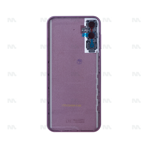 Vitre arrière pour Samsung Galaxy A14 A145F avec objectif rouge foncé OEM
