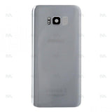 Vitre arrière pour Samsung Galaxy S8 Plus G955F avec lentille argentée OEM
