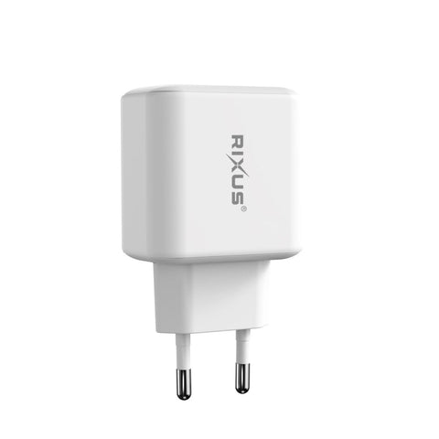 Adaptateur secteur USB-C Rixus RXHC25 25 W blanc