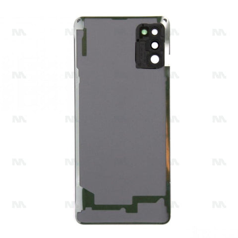Vitre arrière pour Samsung Galaxy A41 A415F avec prisme pour objectif, couleur blanc cassé, OEM