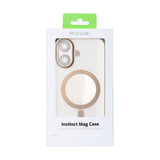 Étui Rixus Instinct Mag pour Apple iPhone 16 Plus Desert Titanium