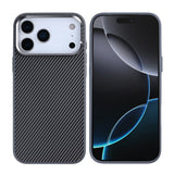 Coque Mag Carbon avec MagSafe pour Apple iPhone 17 Pro Gris titane