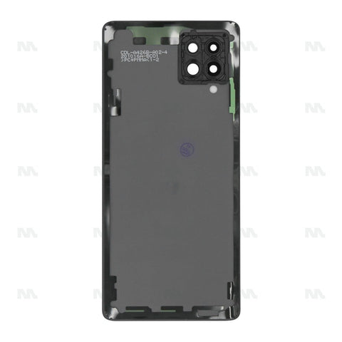 Vitre arrière pour Samsung Galaxy A42 5G A426B avec objectif - Noir - OEM