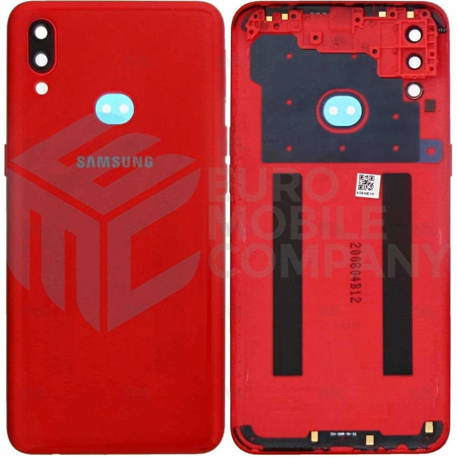 Vitre arrière pour Samsung Galaxy A10s A107F avec lentille rouge OEM