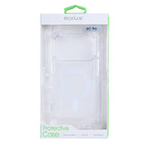 Étui anti-éclatement Rixus avec MagSafe pour Apple iPhone 17 Pro transparent