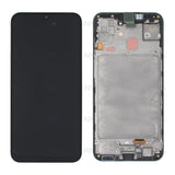 Chassis + Ecran Officiel Service Pack + Vitre pour Samsung Galaxy A15 A155F / A15 5G A156B - Noir