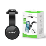 Support voiture Rixus RXWC72 avec refroidissement et recharge sans fil 15 W noir