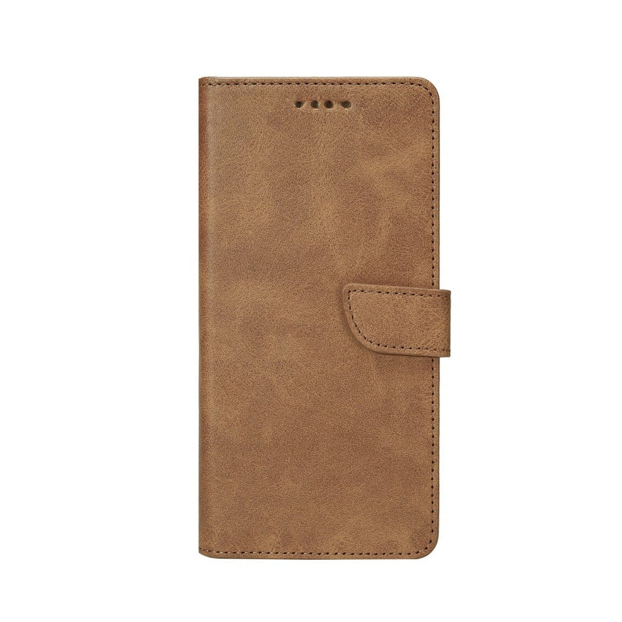Bibliothèque Rixus pour Apple iPhone 16 Pro Max Marron clair
