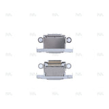 Connecteur de charge pour Apple iPhone 15 Pro, 15 Pro Max – Blanc Titane - Compatible (10 pièces)