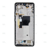 Chassis + Ecran LCD complet pour Motorola Edge 40 Neo (XT2307) (5D68C23158) - Black Beauty