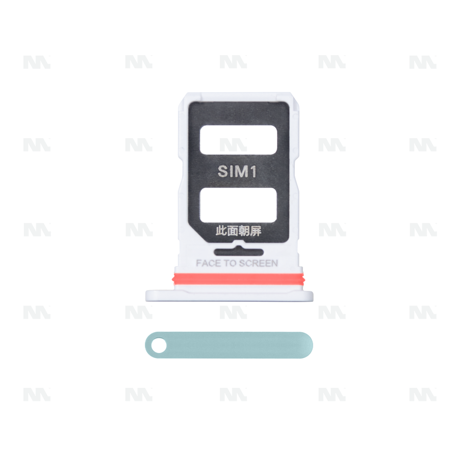 Support pour carte SIM pour Xiaomi 12 Lite 5G - Lite Green - OEM