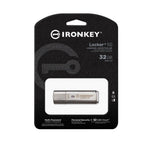 Clé USB cryptée 32 Go Kingston IronKey Locker Plus 50 AES vers Cloud - IKLP50/32 Go