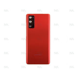 Cache Batterie Avec Lentille Original OEM pour Samsung Galaxy S20 FE 5G G781B - Cloud Red