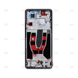 Chassis + Ecran Original OEM + Vitre pour Oppo Reno 10 CPH2531 - Silvery Grey