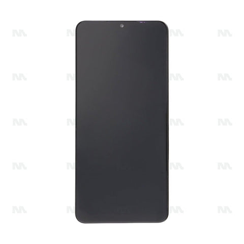 Chassis + Ecran Original OEM + Vitre pour Samsung Galaxy A12 A125F - Noir