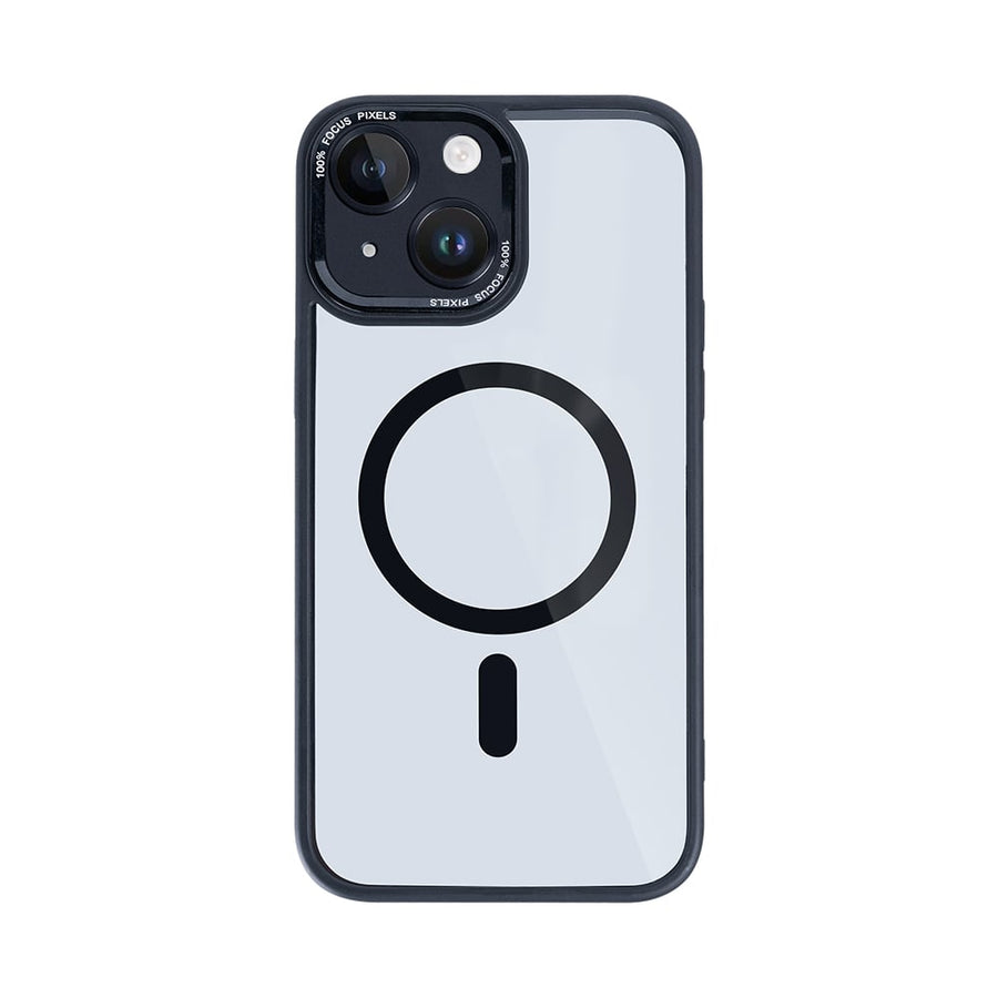 Étui Rixus Classic 04 avec MagSafe pour Apple iPhone 15 Plus Noir
