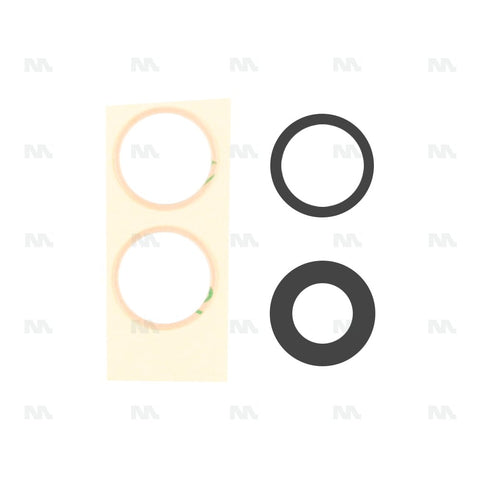 Ensemble de caches pour objectif d'appareil photo pour iPhone 16, 16 Plus, 17