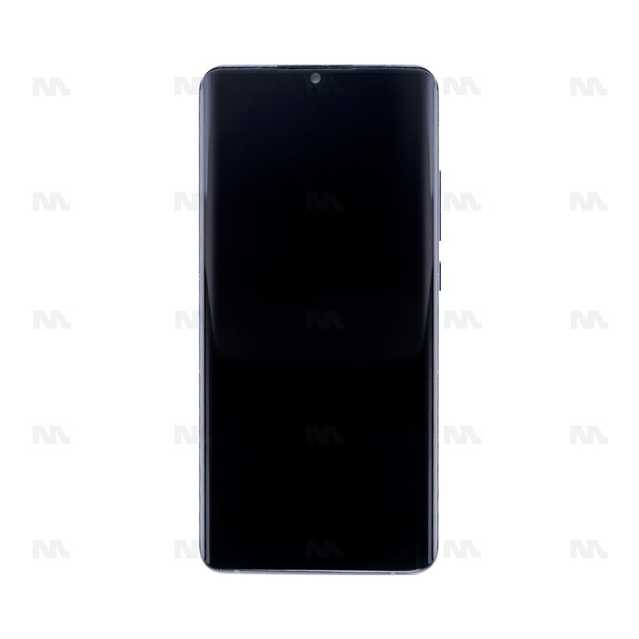 Chassis + Ecran Original OEM + Vitre pour Xiaomi Mi Note 10 / Mi Note 10 Pro - Midnight Black