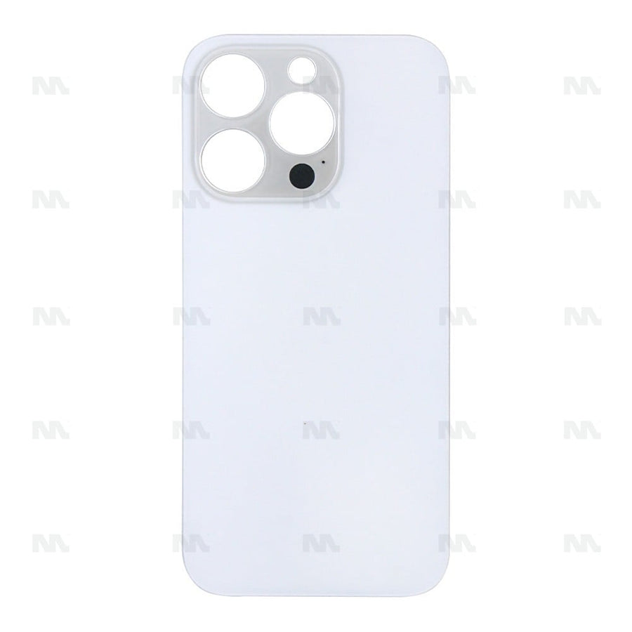 Vitre Arrière sans NFC pour Apple iPhone 14 Pro Max, cadre d'appareil photo agrandi Argent Compatible