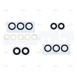 Ensemble de caches pour objectif d'appareil photo pour Samsung Galaxy A13 A135F (5 pièces)