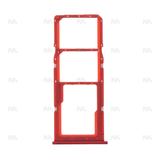 Support pour carte SIM rouge OEM pour Samsung Galaxy A21s A217F