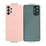 Vitre arrière pour Samsung Galaxy A23 4G A235F avec lentille – Peach – OEM
