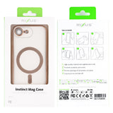Étui Rixus Instinct Mag pour Apple iPhone 16e Desert Titanium