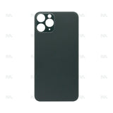 Vitre Arrière avec bloc complet pour Apple iPhone 11 Pro, cadre d'appareil photo agrandi Vert Compatible