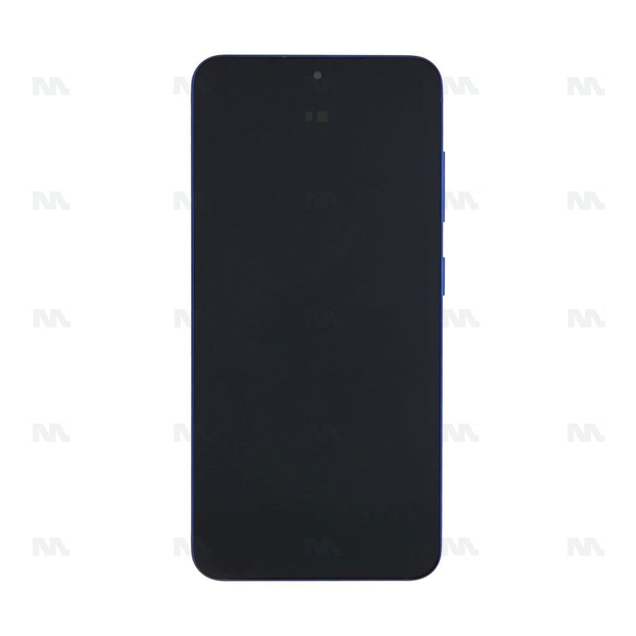 Chassis + Ecran Officiel Service Pack + Vitre pour Samsung Galaxy S25 S931B - Bleu Marine