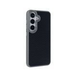 Coque Mag Carbon avec MagSafe pour Samsung Galaxy S25 – Gris titane