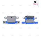 Connecteur de charge pour Apple iPhone 16, 16 Plus Ultramarine (10 pièces)