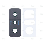 Objectif d'appareil photo noir OEM pour Xiaomi 11T (21081111RG), 11T Pro (2107113SG)