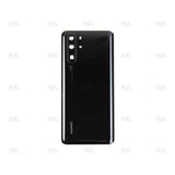 Vitre arrière pour Huawei P30 Pro avec objectif - Noir - OEM