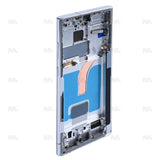 Chassis + Ecran OLED + Vitre pour Samsung Galaxy S22 Ultra S908B - Phantom White