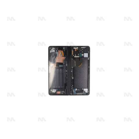 Chassis + Ecran Officiel Service Pack + Vitre pour Samsung Galaxy Z Fold5 F946B - Phantom Black