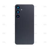 Vitre arrière pour Samsung Galaxy S24 Plus S926B avec lentille, noir onyx, OEM