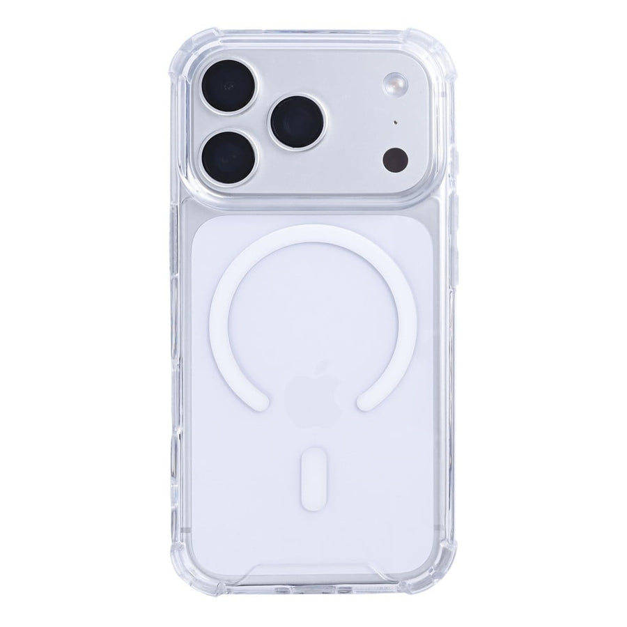 Coque Anti-Choc Rixus Compatible MagSafe Pour Apple iPhone 17 Pro, 18 Pro Transparent